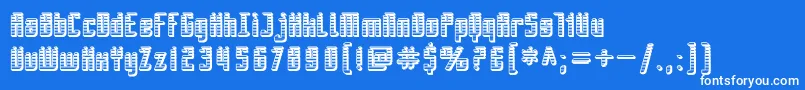 Saiba mais sobre a fonte SfPiezolectricSfx Fonte SfPiezolectricSfx – fontes brancas em um fundo azul