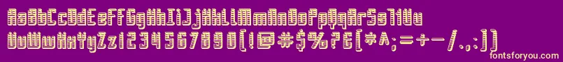 Lisätietoja SfPiezolectricSfx-fontista SfPiezolectricSfx-fontti – keltaiset fontit violetilla taustalla