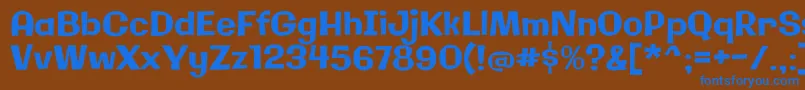 More about GalindoRegular Font GalindoRegular Font – Blue Fonts on Brown Background