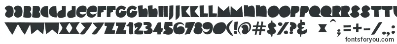 Шрифт KinkyVbeta2 – очерченные шрифты