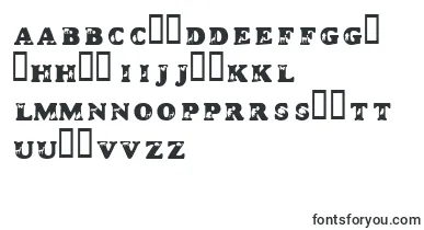 KrADayAtTheZoo font – esperanto Fonts