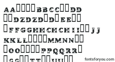 KrADayAtTheZoo font – slovak Fonts