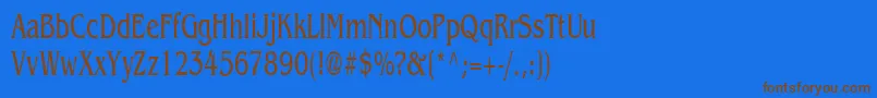 Подробнее о шрифте Benguiat65nNormal Шрифт Benguiat65nNormal – коричневые шрифты на синем фоне