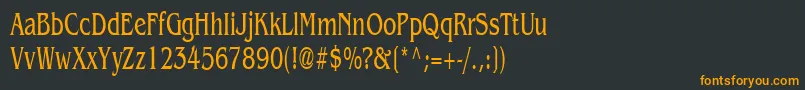 Подробнее о шрифте Benguiat65nNormal Шрифт Benguiat65nNormal – оранжевые шрифты на чёрном фоне