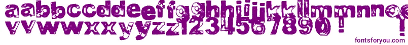 DjbBadStampJob2 Font – Purple Fonts