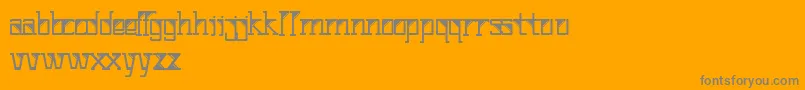 Подробнее о шрифте Corner Шрифт Corner – серые шрифты на оранжевом фоне