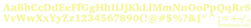 CharterItcBlack Font – Yellow Fonts