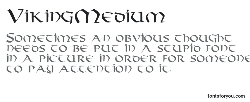 VikingMedium Font