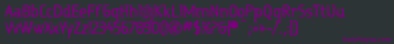 RitalinExtrabold Font – Purple Fonts on Black Background