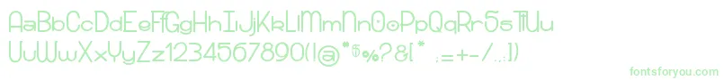 SnowRidersXo Font – Green Fonts