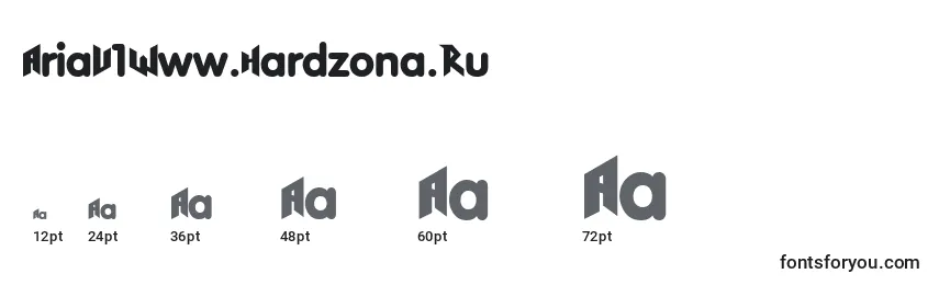 AriaV1Www.Hardzona.Ru Font Sizes