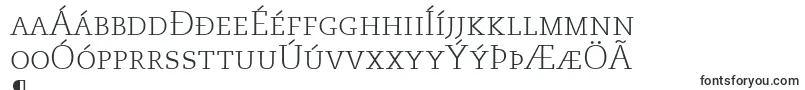 PmnCaecilia45LightSmallCapsOldstyleFigures Font – Icelandic Fonts