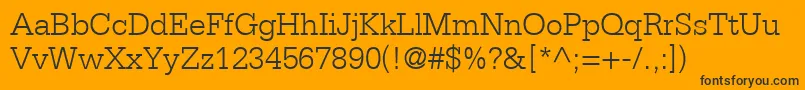 More about MetronLightSsiLight Font MetronLightSsiLight Font – Black Fonts on Orange Background