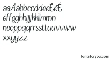 DisguiseSlim font – macedonian Fonts