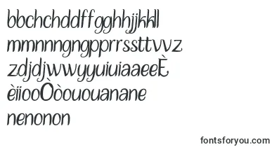 DisguiseSlim font – creole Fonts