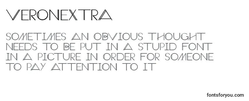 VeronExtra フォントのレビュー