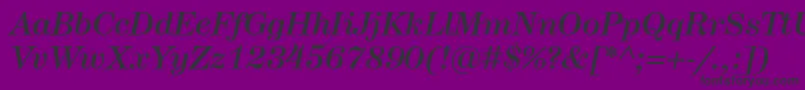 fuente HerculesmediumItalic – Fuentes Negras Sobre Fondo Morado