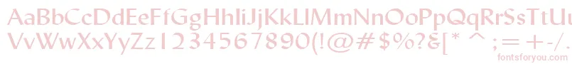 LyndaWideNormal Font – Pink Fonts