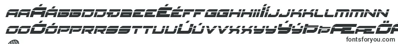 Шрифт Redrocketlaserital – исландские шрифты