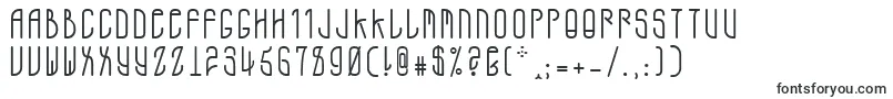 Шрифт A.D.Mono – надписи красивыми шрифтами
