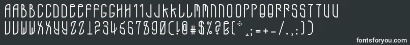 A.D.Mono Font – White Fonts