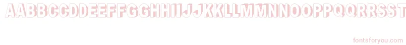 CrayonSocialArt Font – Pink Fonts on White Background