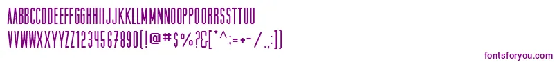 Muncieregular-Schriftart – Violette Schriften