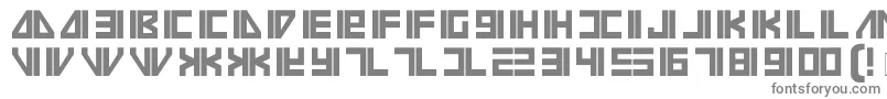 Vilmos Font – Gray Fonts on White Background