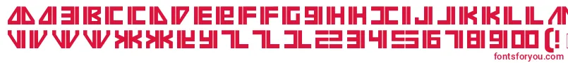 Vilmos Font – Red Fonts on White Background