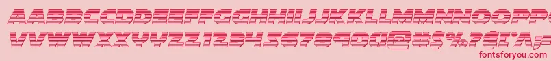 Soloistchrome Font – Red Fonts on Pink Background