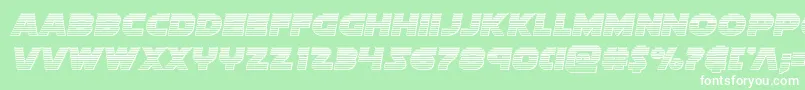 Soloistchrome Font – White Fonts on Green Background