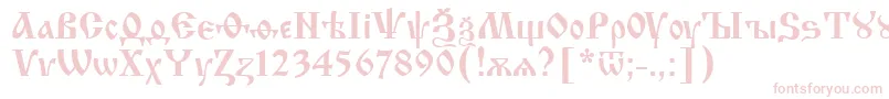 Izhitsa.Kz Font – Pink Fonts