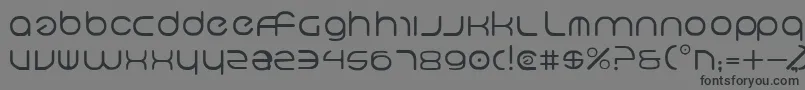 Neov2 Font – Black Fonts on Gray Background