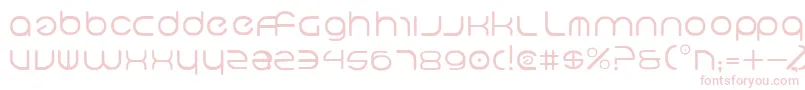 Neov2 Font – Pink Fonts on White Background