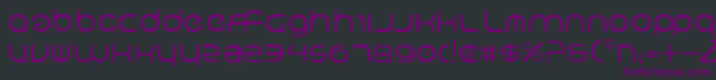 Neov2 Font – Purple Fonts on Black Background