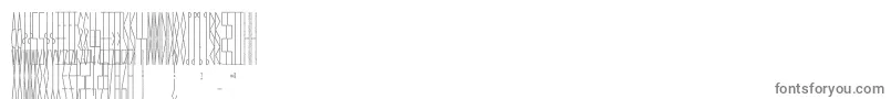 JmhCelaenoRuna-fontti – harmaat kirjasimet valkoisella taustalla