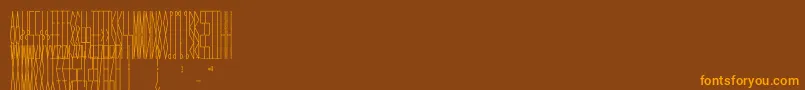 Подробнее о шрифте JmhCelaenoRuna Шрифт JmhCelaenoRuna – оранжевые шрифты на коричневом фоне