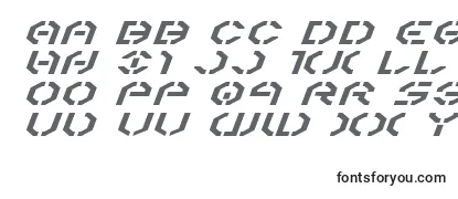 Year3000ExpandedItalic Font