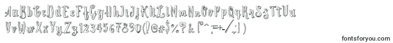 CuteScript-Schriftart – Erodierte Schriften