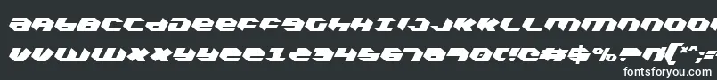 Шрифт KubrickExtraCondensed – белые шрифты