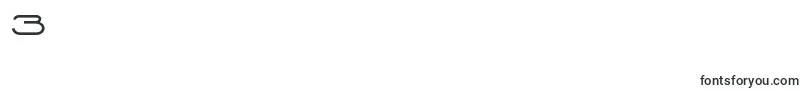 フォントKetosagbd – フォント数字3
