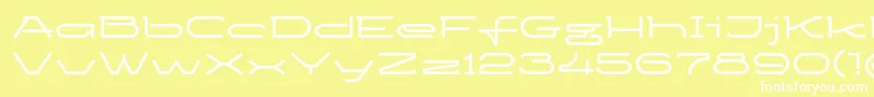 Подробнее о шрифте Ketosagbd Шрифт Ketosagbd – белые шрифты на жёлтом фоне