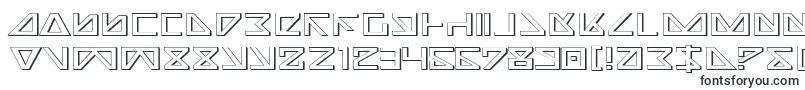 Шрифт Nicke3D – 3D шрифты