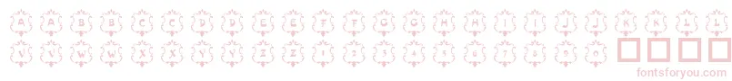 フォント101Badges – ピンクのフォント