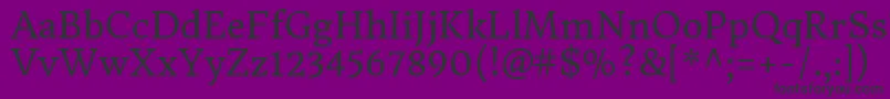 More about DonegaloneRegular Font DonegaloneRegular Font – Black Fonts on Purple Background