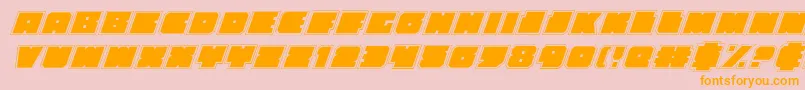 More about Anakefkaai Font Anakefkaai Font – Orange Fonts on Pink Background