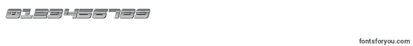 fuente Strikelordchromeital – Fuentes para números