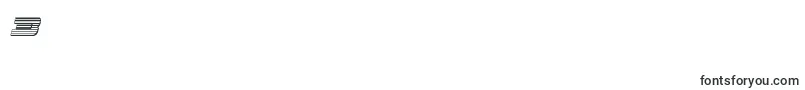 フォントStrikelordchromeital – フォント数字3