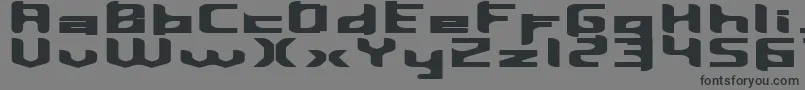 Inavelmutant Font – Black Fonts on Gray Background