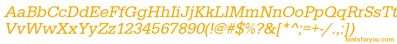 UrwegyptiennetOblique Font – Orange Fonts